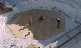 stair tower foundation