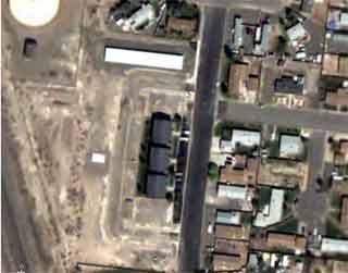 Google Earth view of Battle Mountain