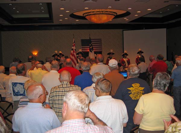 here's to the fife and drum corps opening ceremony of the reunion