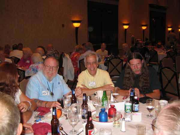 one McMurdoite and two Polies our table at the banquet