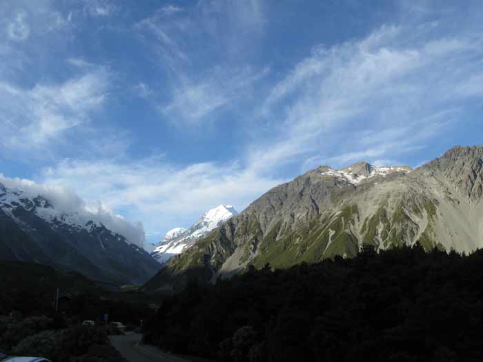 Aoraki/Mount Cook from my hotel room window