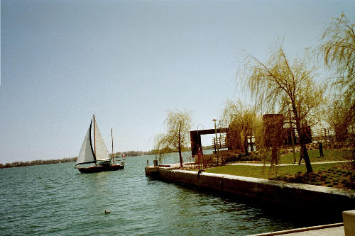 on the waterfront