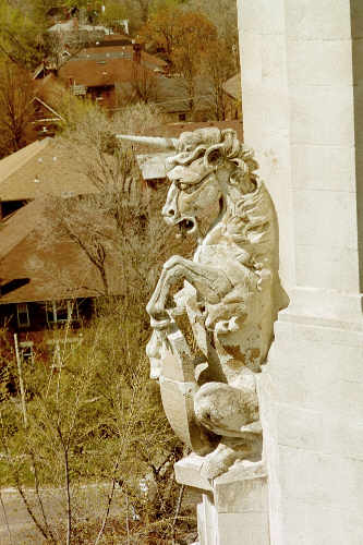 gargoyle with Listerine?