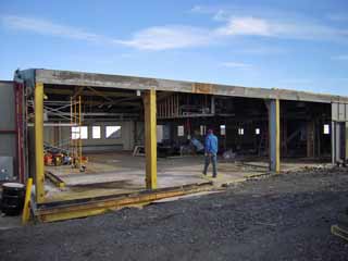 T-site building demo