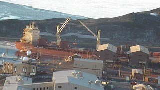 big red boat