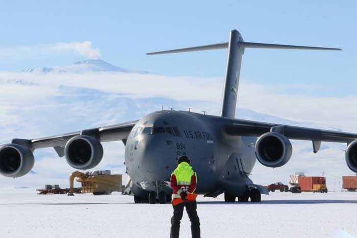 C-17 parked at Phoenix