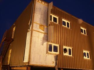 a real blowout Dorm 211 damage