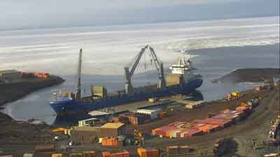 offload underway