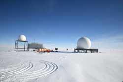 new radome at left