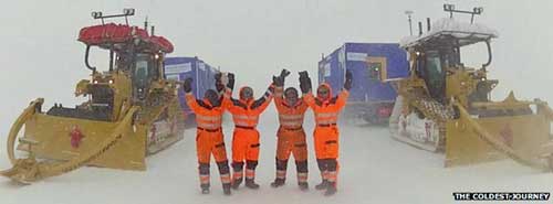 the Coldest Journey team