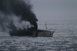 fire at sea