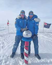 Justin and Jamie at Pole