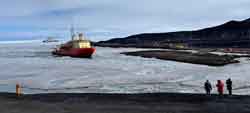 the Nathaniel B. Palmer at McMurdo