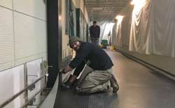 installing new vinyl flooring