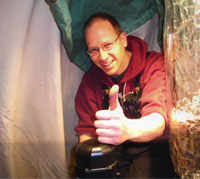 Robert Schwarz at Pole