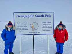 Alan and Dave at Pole