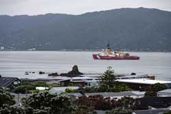 the Polar Star in Wellington Harbor