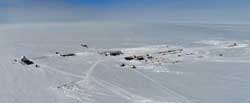 Summit Camp from the air