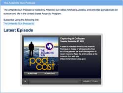 The Antarctic Sun podcast