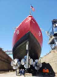 Polar Star in drydock