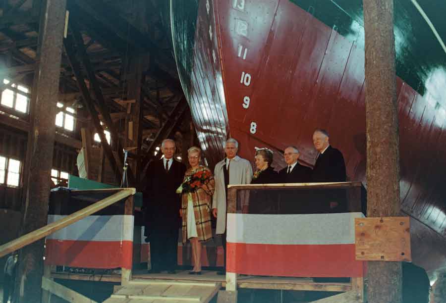 guests present for the launching of the Hero