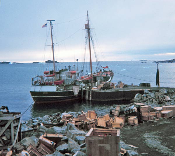 Hero at the pier in 1968-69