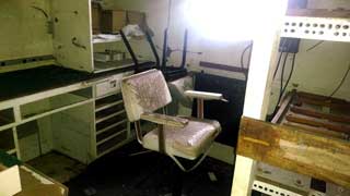 the lab