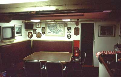 the HERO's mess deck