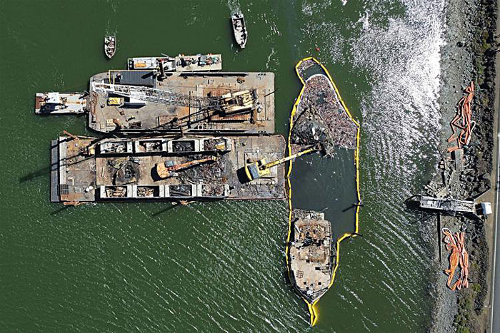 Hero removal work underway in summer 2022