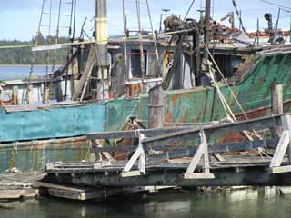 midships