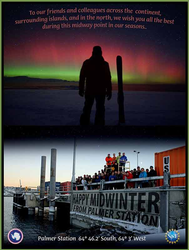 Palmer midwinter greeting  
card