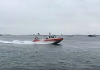 RHIB sea trials off Long Beach