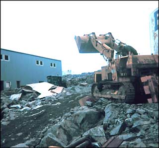 track loader in front of GWR