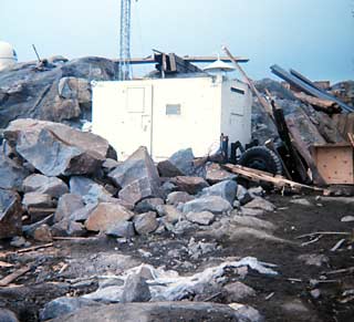 the instrumentation shelter in place
