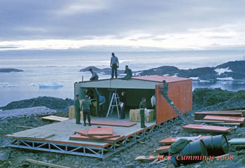 installing roof panels