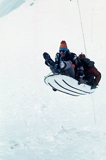 Gary is airborne