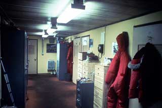 the central hallway of the annex