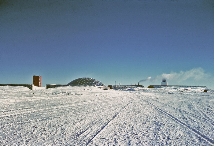The front of the station in 1976