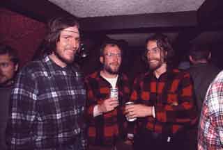 some of these guys are enjoying Piels beer