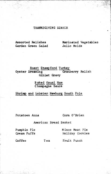 we don't need no stinkin' veggie menu