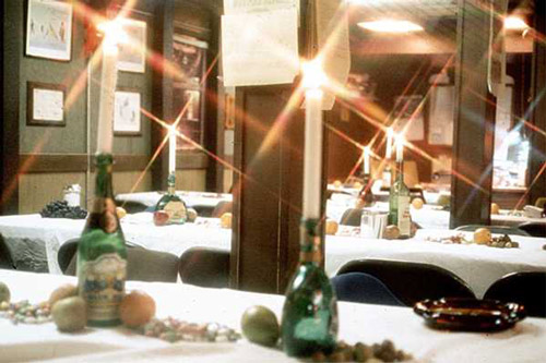 the galley, ready for Thanksgiving dinner