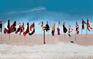 Paul Siple's ceremonial POLE