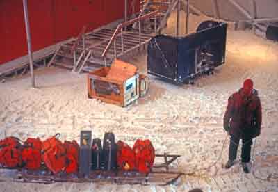 Baggage sled