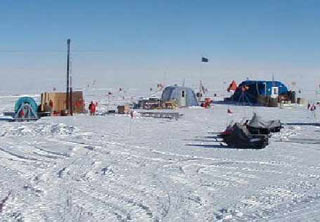camp out away from home SPRESSO drill site