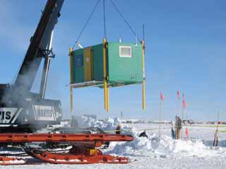 alien hut AASTO module relocation