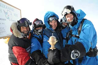 royalty doesn't show up every day Prince Albert of Monaco at Pole