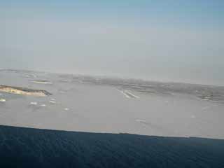 an ice landing