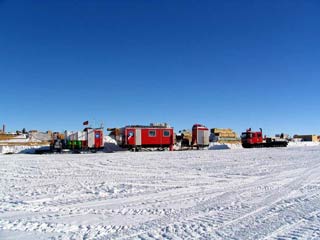 a long drive Chilean traverse at Pole