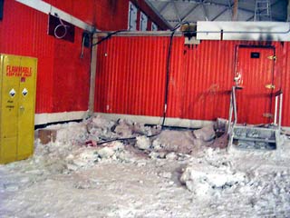 where's the fire the fire shack has been removed