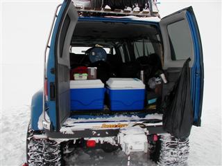 Ice chests in Antarctica